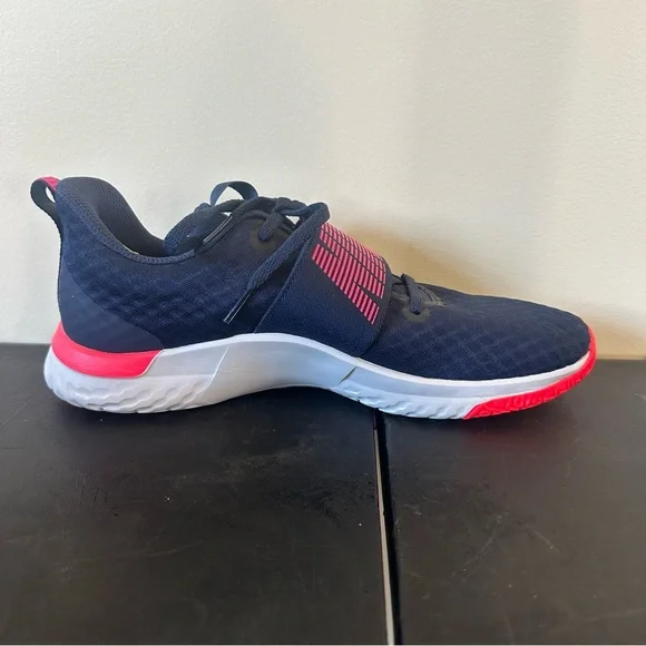 Nike Renew In Season TR9 Comfort Footbed Sneakers Navy & Pink Size US 10 - Picture 4 of 9
